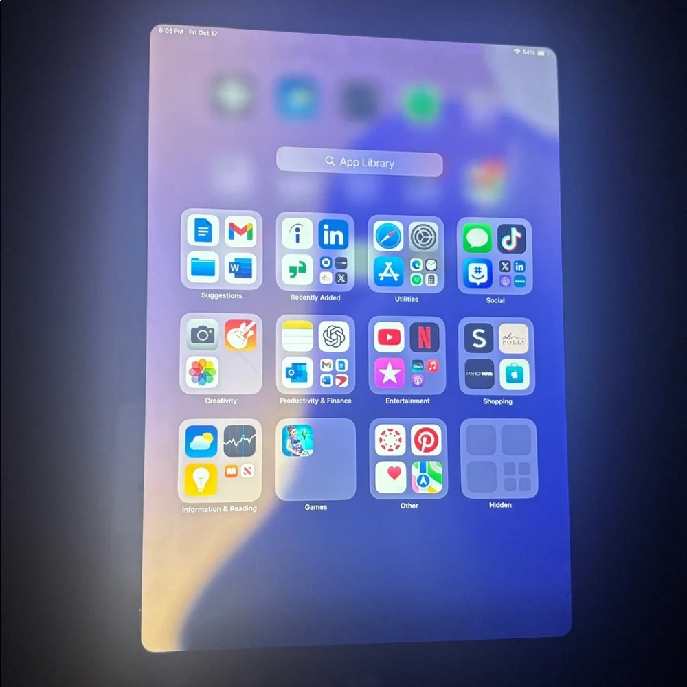 Apple iPad with Black Bezel